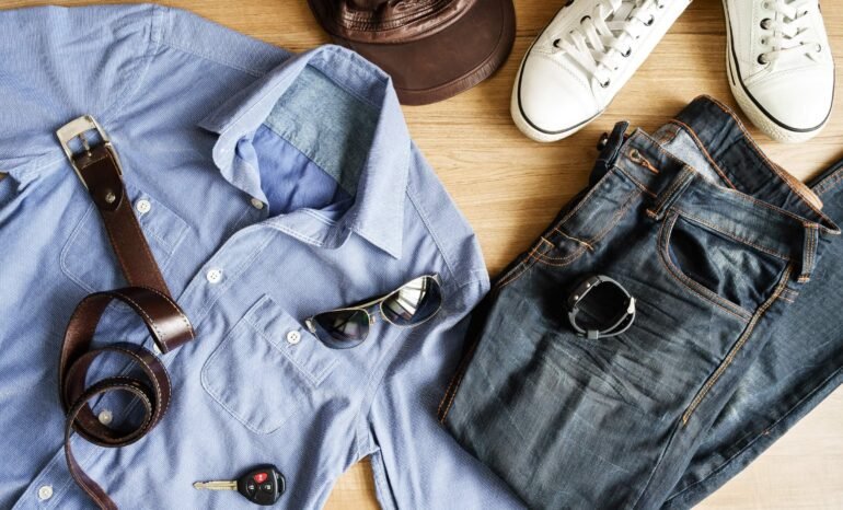 flat lay of men casual fashion outfits on wooden b p8xwehx.jpg